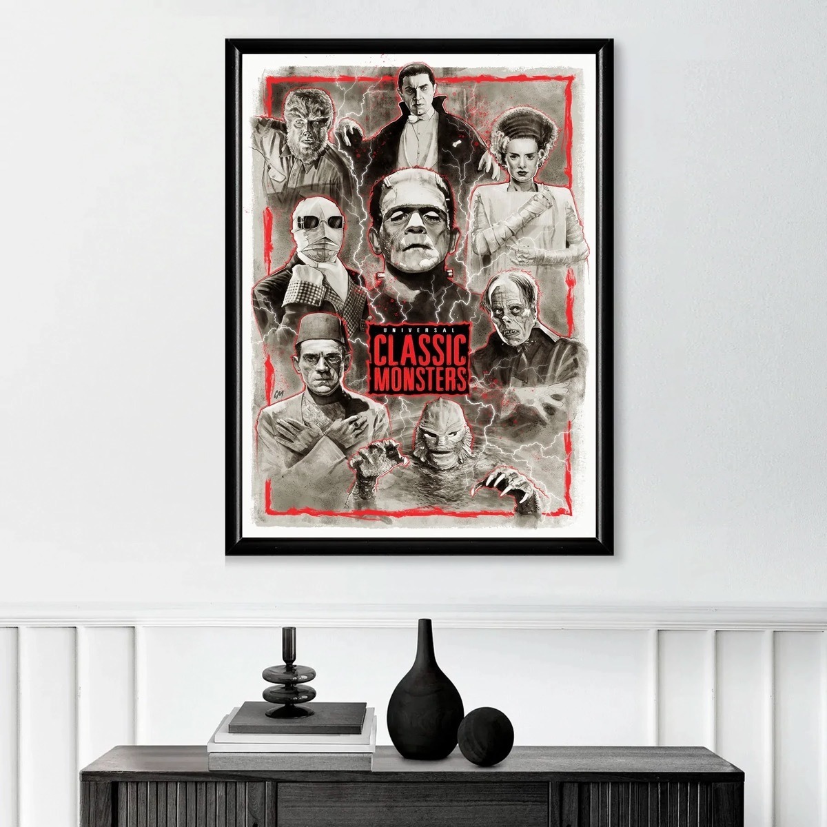 Foto 2 | Cuadros Películas Terror Horror Marco Madera Varios Modelos