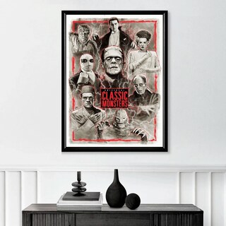 Foto 2 | Cuadros Películas Terror Horror Marco Madera Varios Modelos