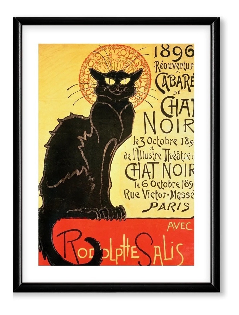 Cuadros Marco Madera Posters Art Nouveau Vintage Mujeres
