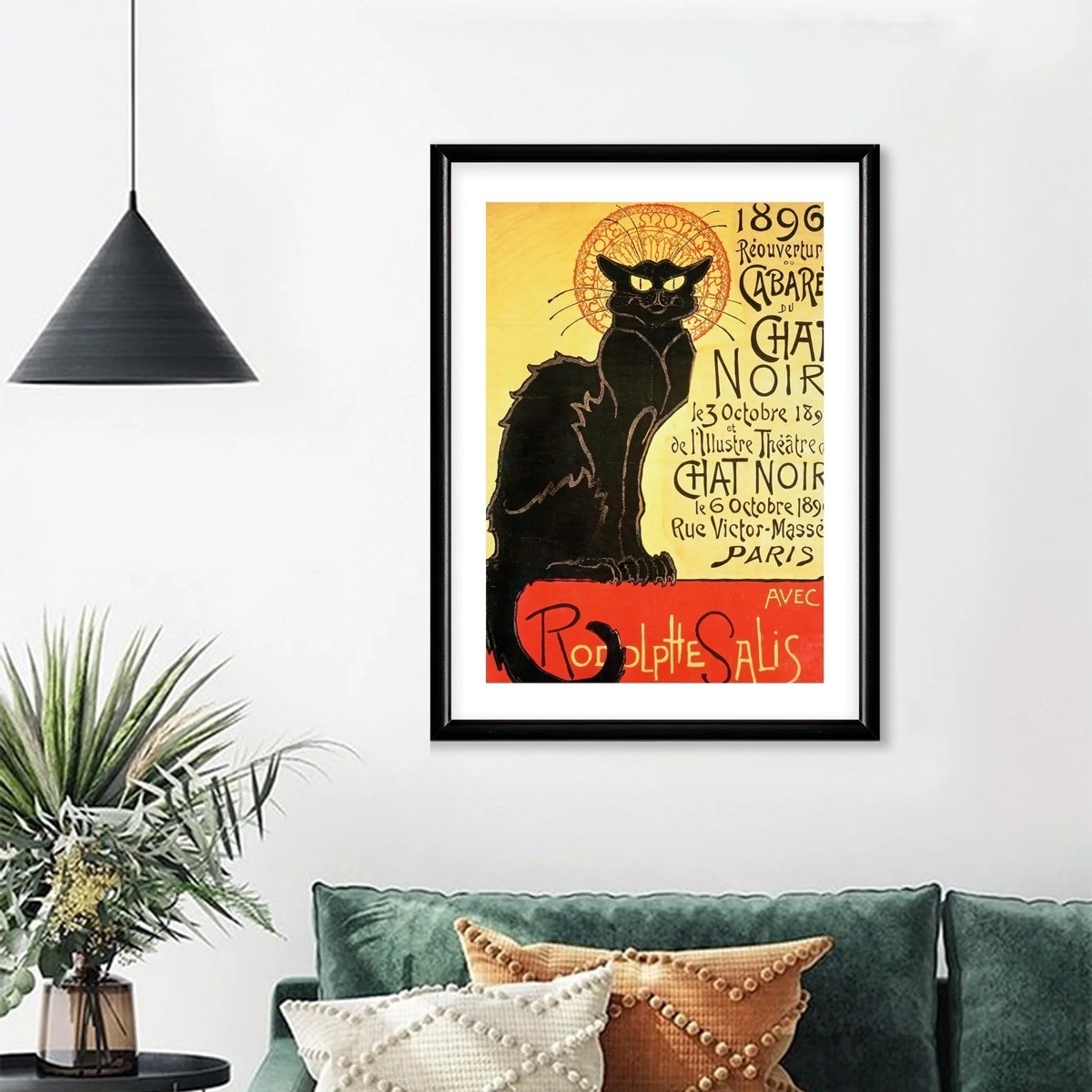 Foto 2 | Cuadros Marco Madera Posters Art Nouveau Vintage Mujeres