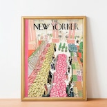 The New Yorker Art Cover Cuadros Con Marco De Madera Varios