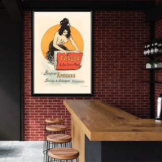 Foto 2 | Cuadros Marco Madera Posters Art Nouveau Vintage Mujeres