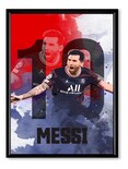 Messi Ronaldo Neymar Y Más Jugadores Fútbol Cuadros C/marco