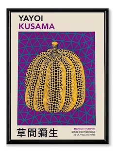 Foto 1 | Cuadros Yayoi Kusama Arte Abstracto Moderno Japones C/marco