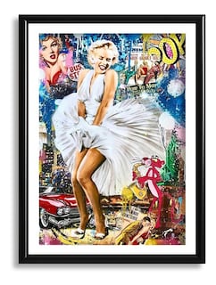Foto 1 | Cuadro Decorativo Marilyn Monroe Grafiti Para Estética Sala