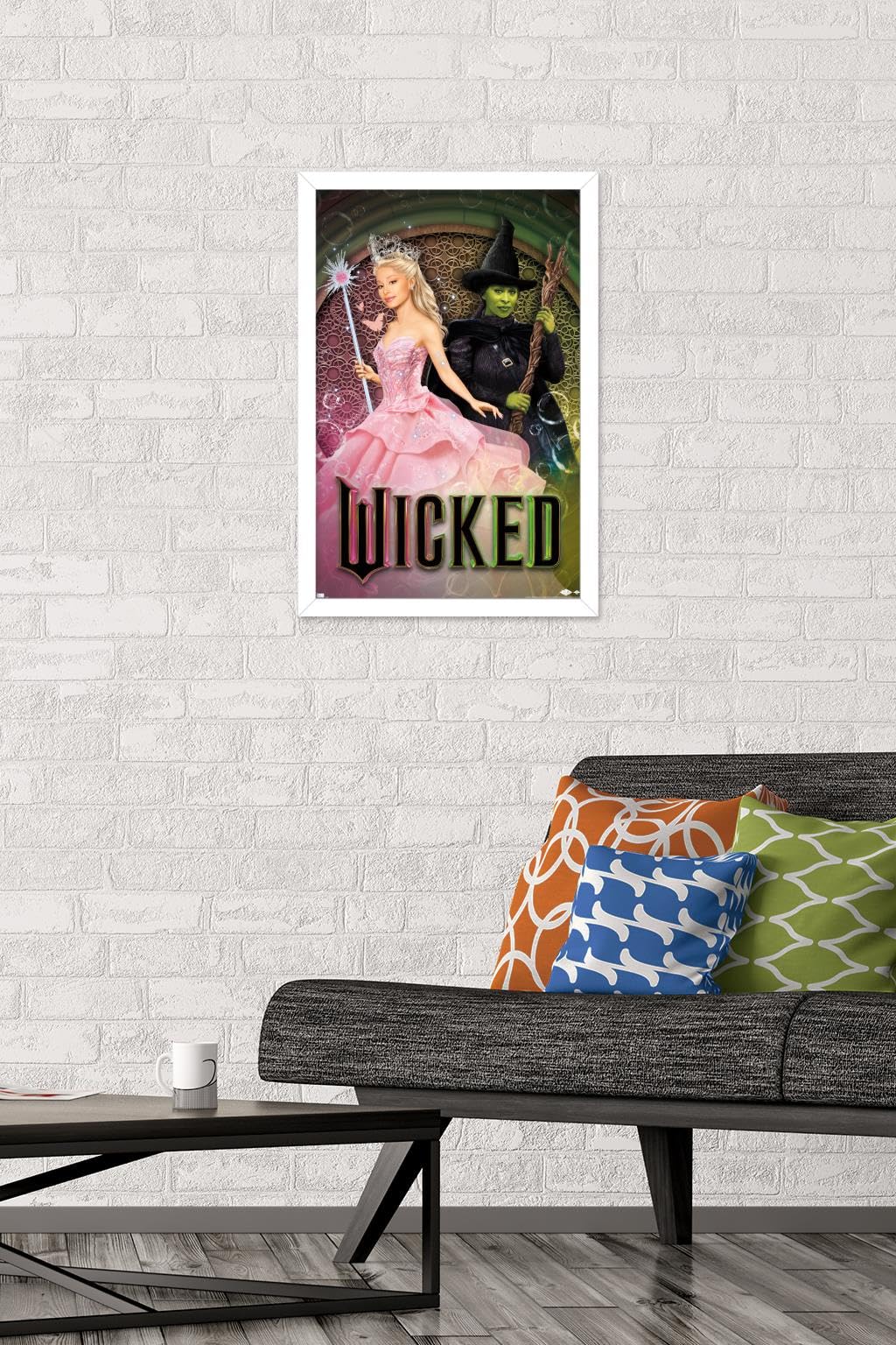 Foto 3 pulgar | Póster De Pared Trends International Wicked Elphaba Glinda - Venta Internacional.