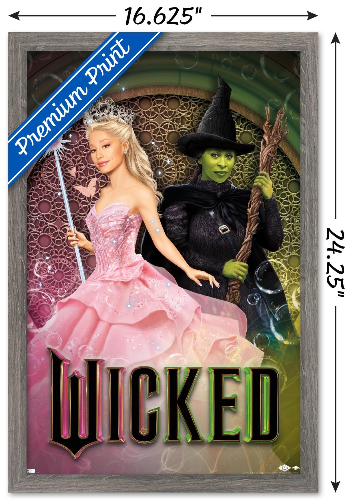 Foto 4 pulgar | Póster De Pared Trends International Wicked Elphaba Glinda - Venta Internacional.