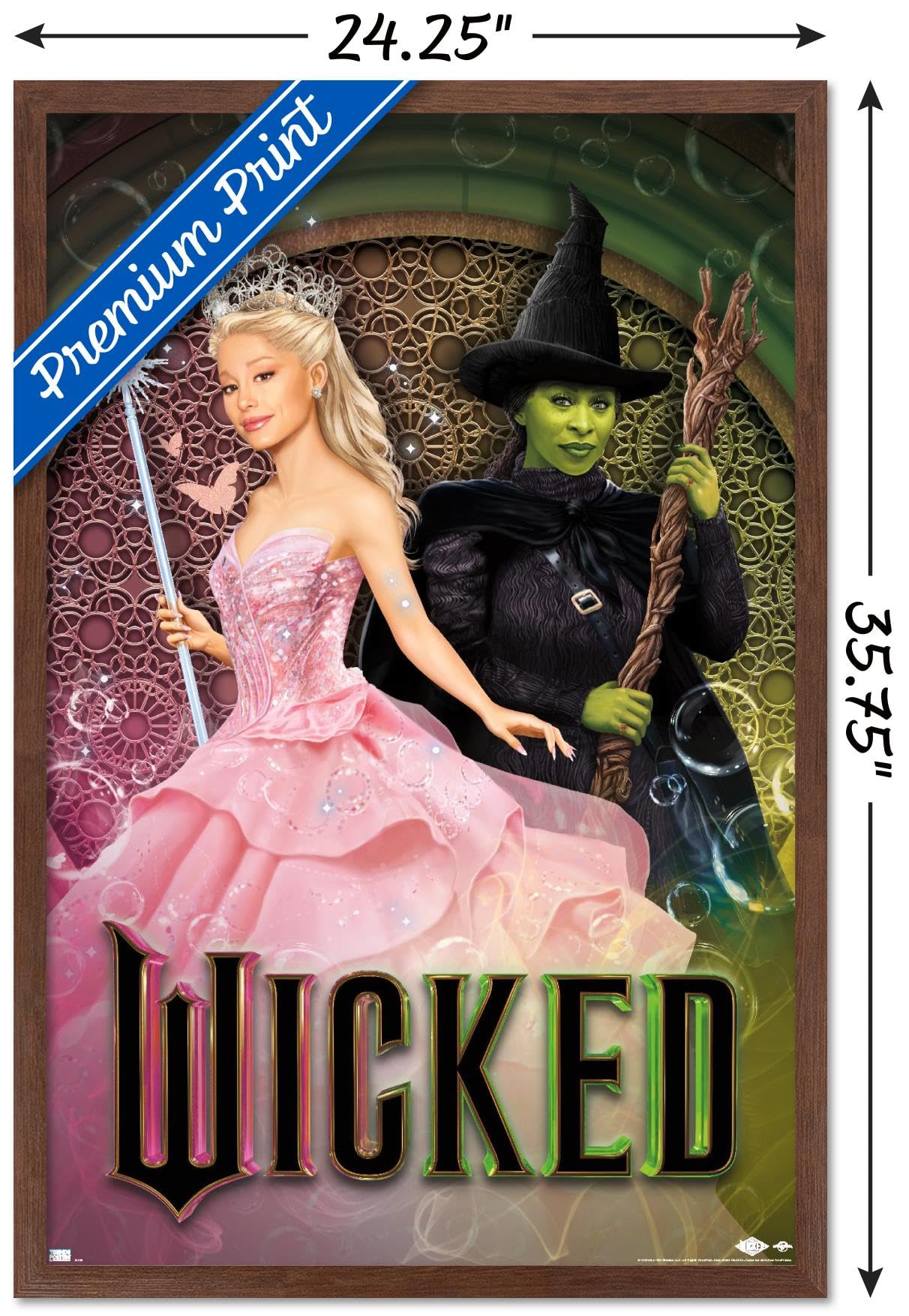 Foto 4 pulgar | Póster De Pared Trends International Wicked Elphaba Glinda - Venta Internacional.