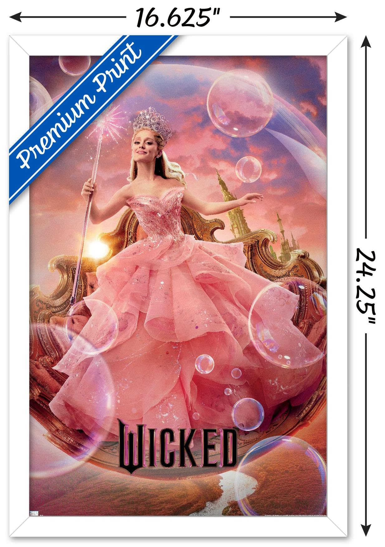 Foto 4 pulgar | Póster De Pared Trends International Wicked - Glinda One Sheet - Venta Internacional.