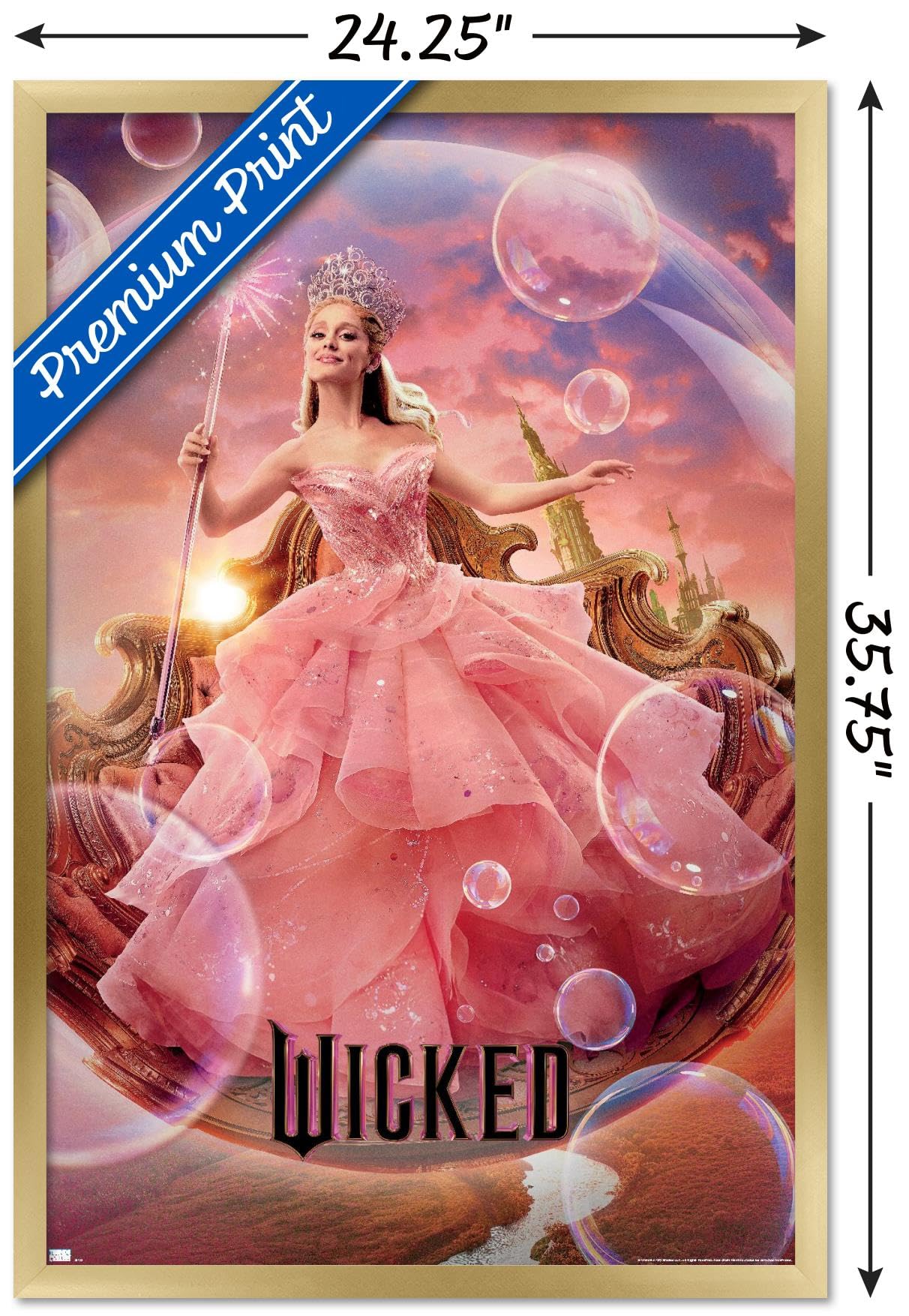 Foto 4 pulgar | Póster De Pared Trends International Wicked - Glinda One Sheet - Venta Internacional.