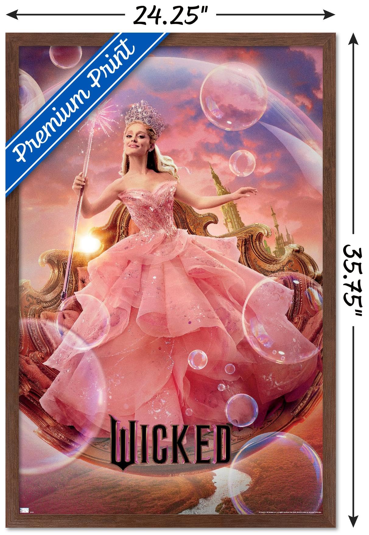 Foto 4 pulgar | Póster De Pared Trends International Wicked - Glinda One Sheet - Venta Internacional.