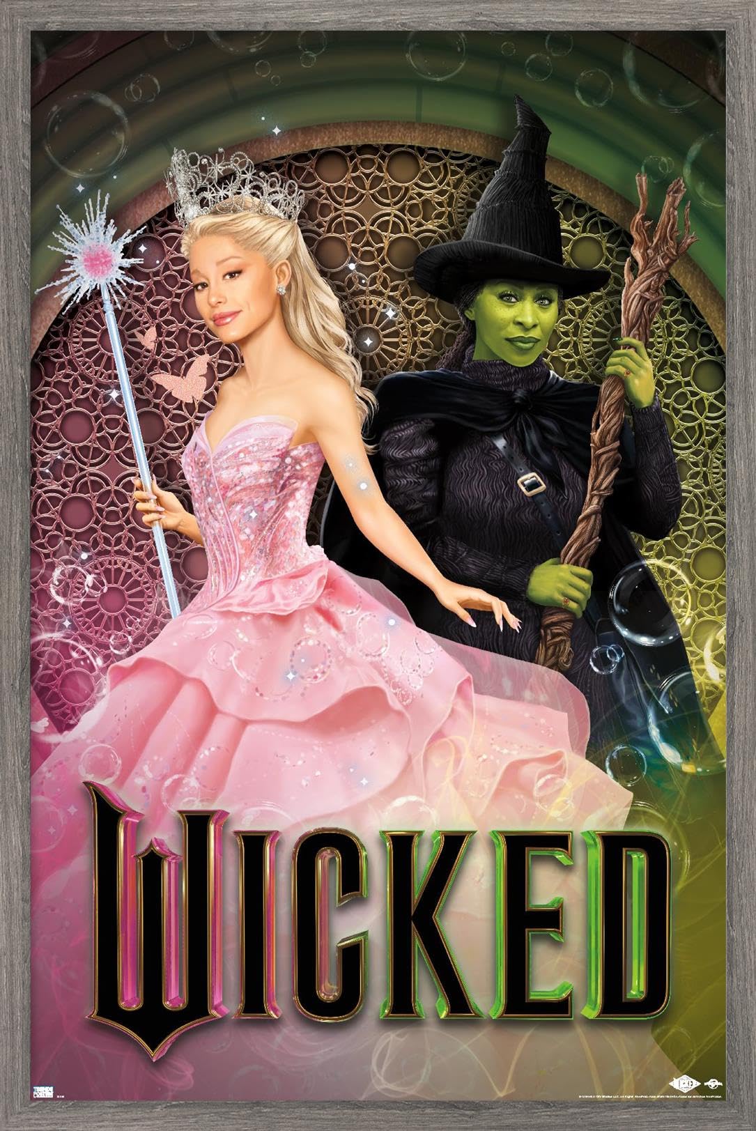 Foto 2 pulgar | Póster De Pared Trends International Wicked Elphaba & Glinda - Venta Internacional.