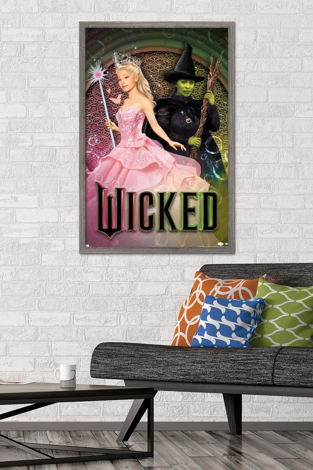 Foto 3 pulgar | Póster De Pared Trends International Wicked Elphaba & Glinda - Venta Internacional.
