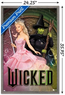 Foto 3 | Póster De Pared Trends International Wicked Elphaba & Glinda - Venta Internacional.