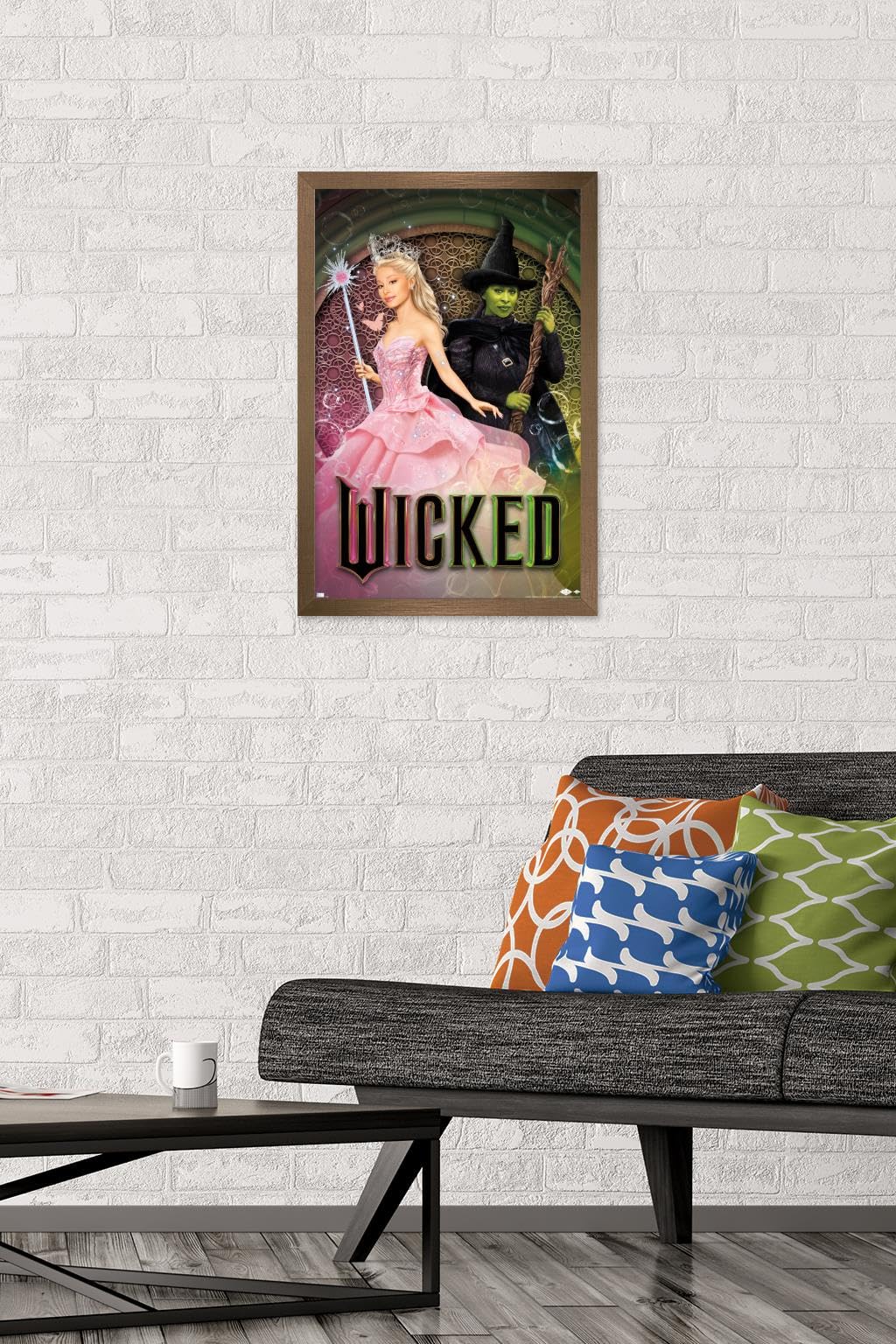 Foto 3 pulgar | Póster De Pared Trends International Wicked Elphaba Glinda - Venta Internacional.
