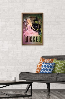 Foto 2 | Póster De Pared Trends International Wicked Elphaba Glinda - Venta Internacional.