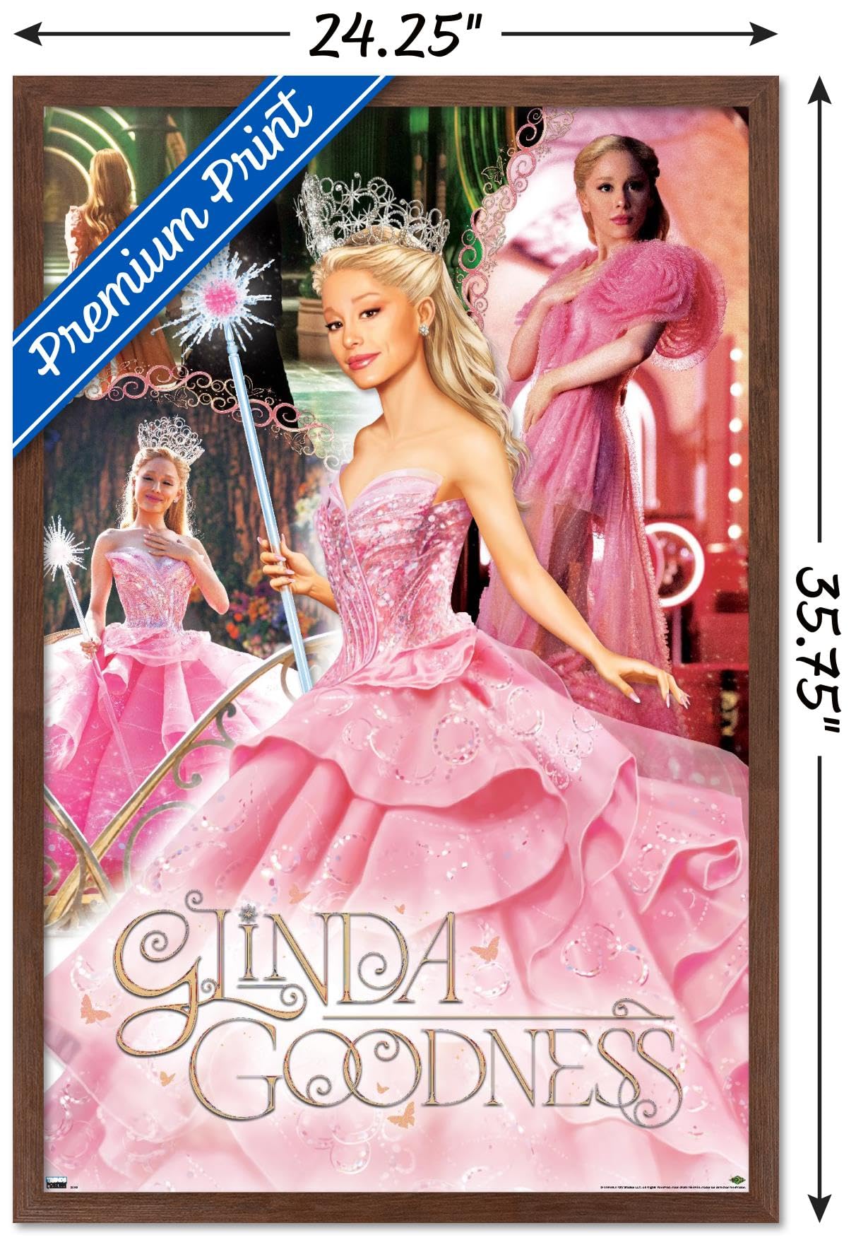 Foto 3 | Póster De Pared Trends International Wicked - Glinda Upland - Venta Internacional.