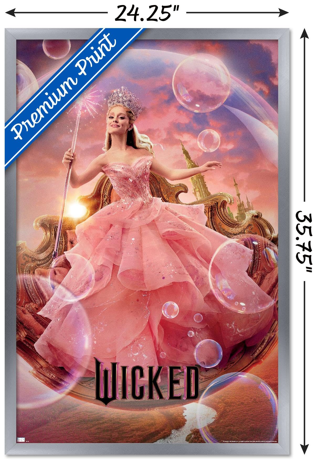 Foto 4 pulgar | Póster De Pared Trends International Wicked - Glinda One Sheet - Venta Internacional.