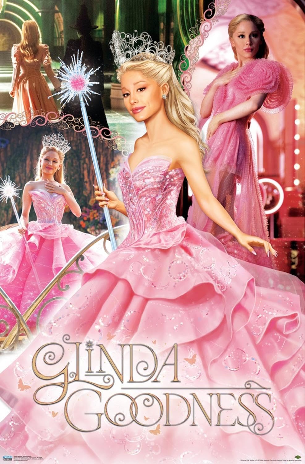 Foto 3 pulgar | Póster De Pared Trends International Wicked - Glinda Upland 33x4 - Venta Internacional.