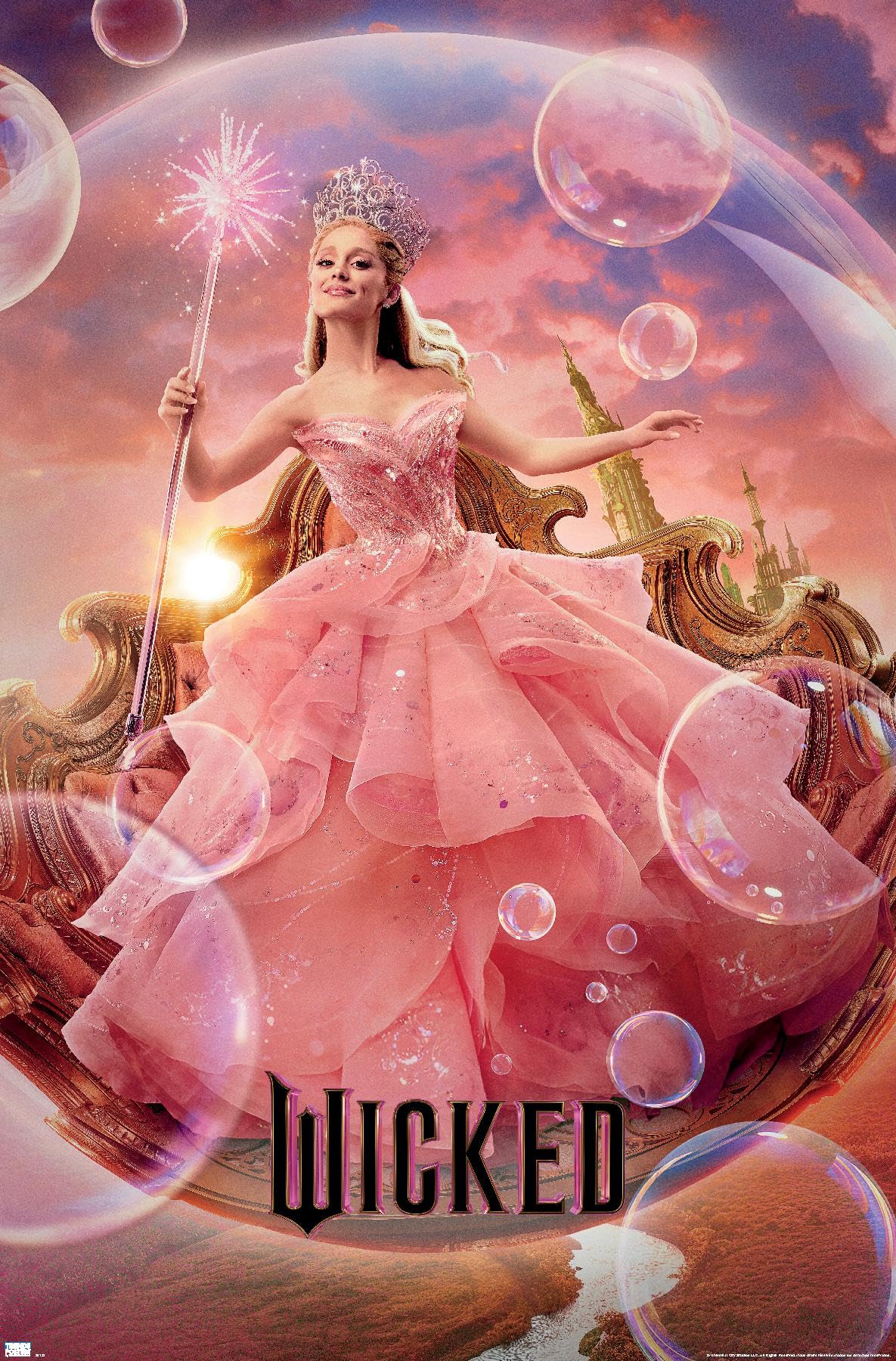 Póster De Pared Trends International Wicked - Glinda One Sheet - Venta Internacional.