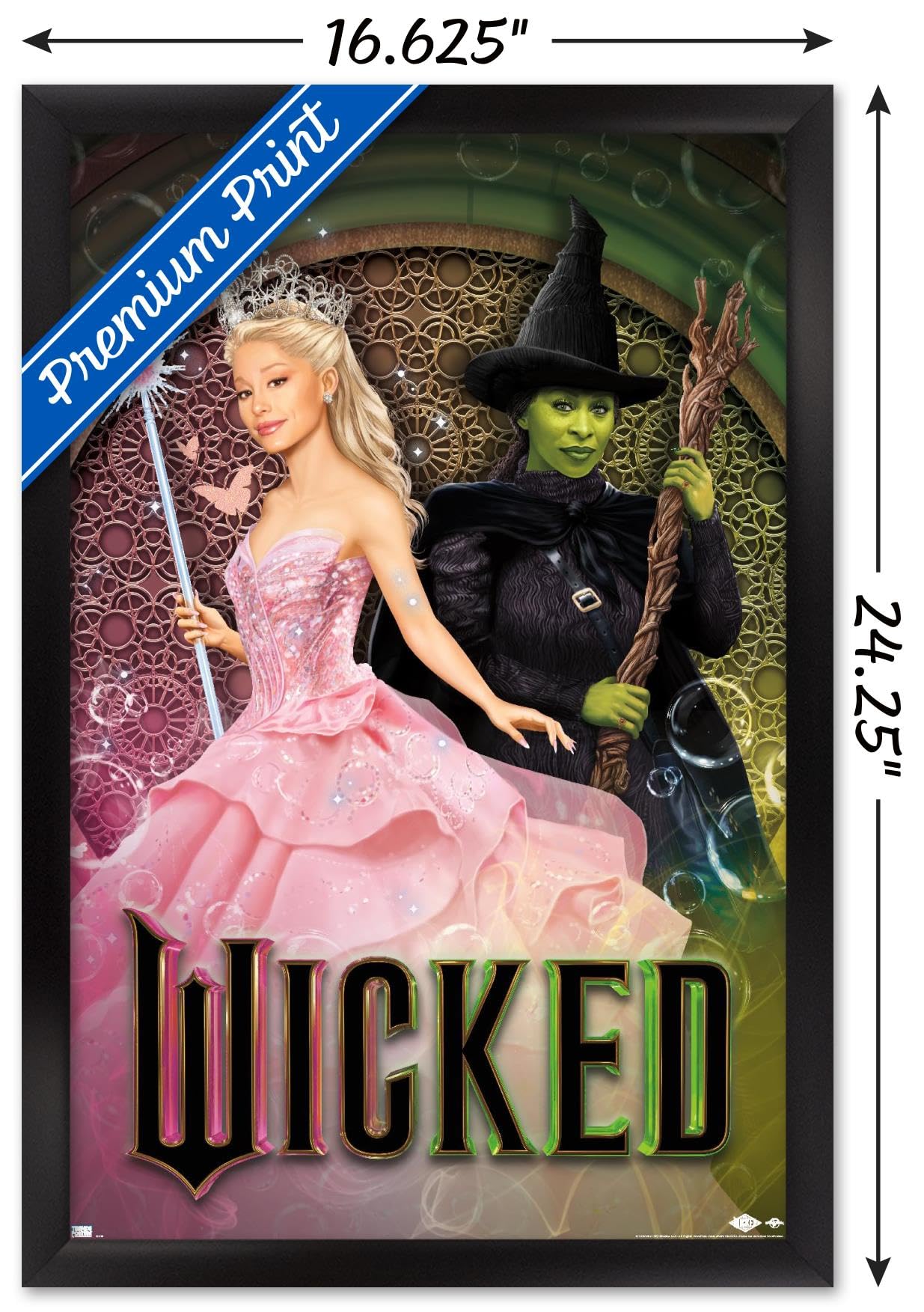 Foto 4 pulgar | Póster De Pared Trends International Wicked Elphaba Glinda - Venta Internacional.