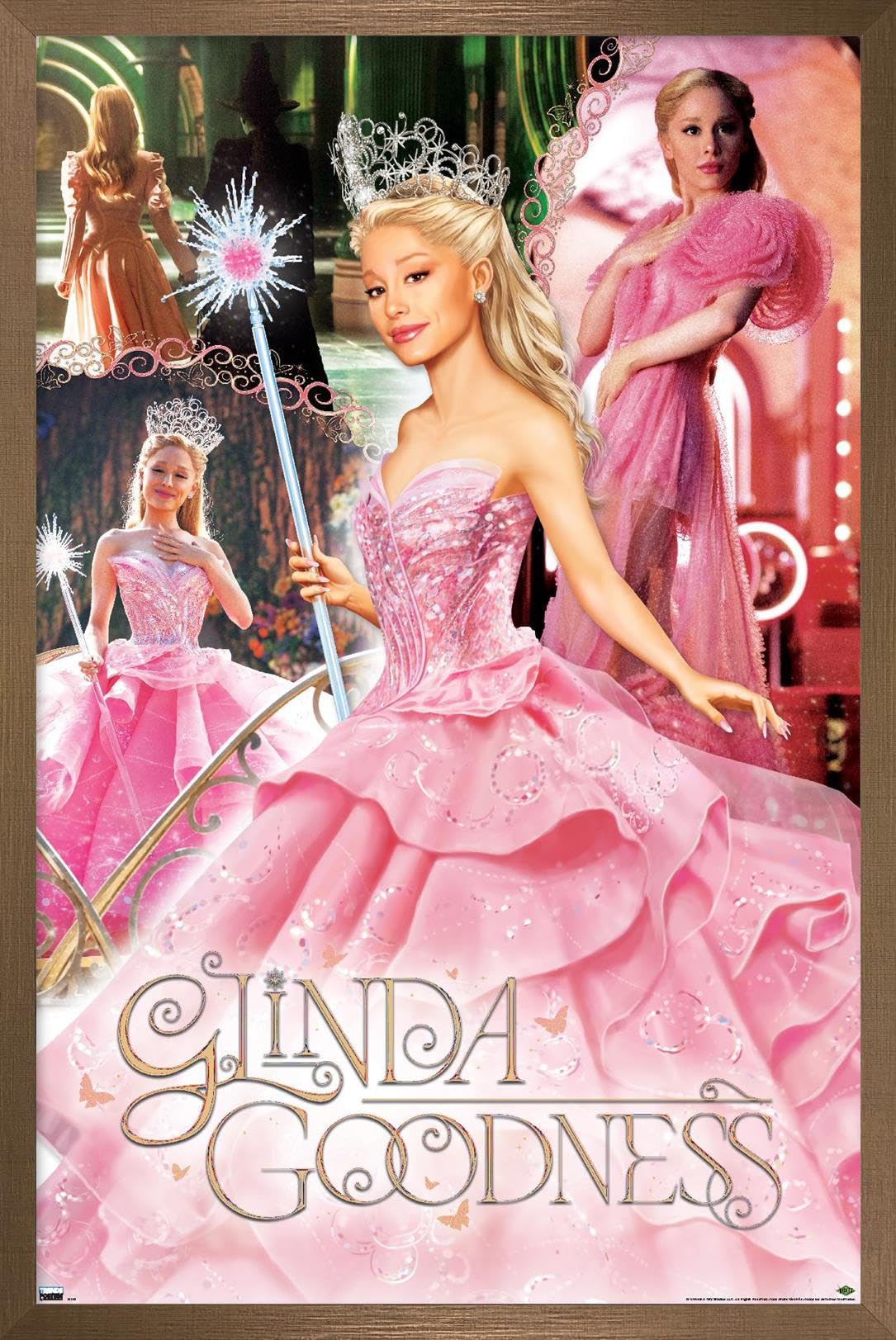 Foto 2 pulgar | Póster De Pared Trends International Wicked Glinda Upland - Venta Internacional.