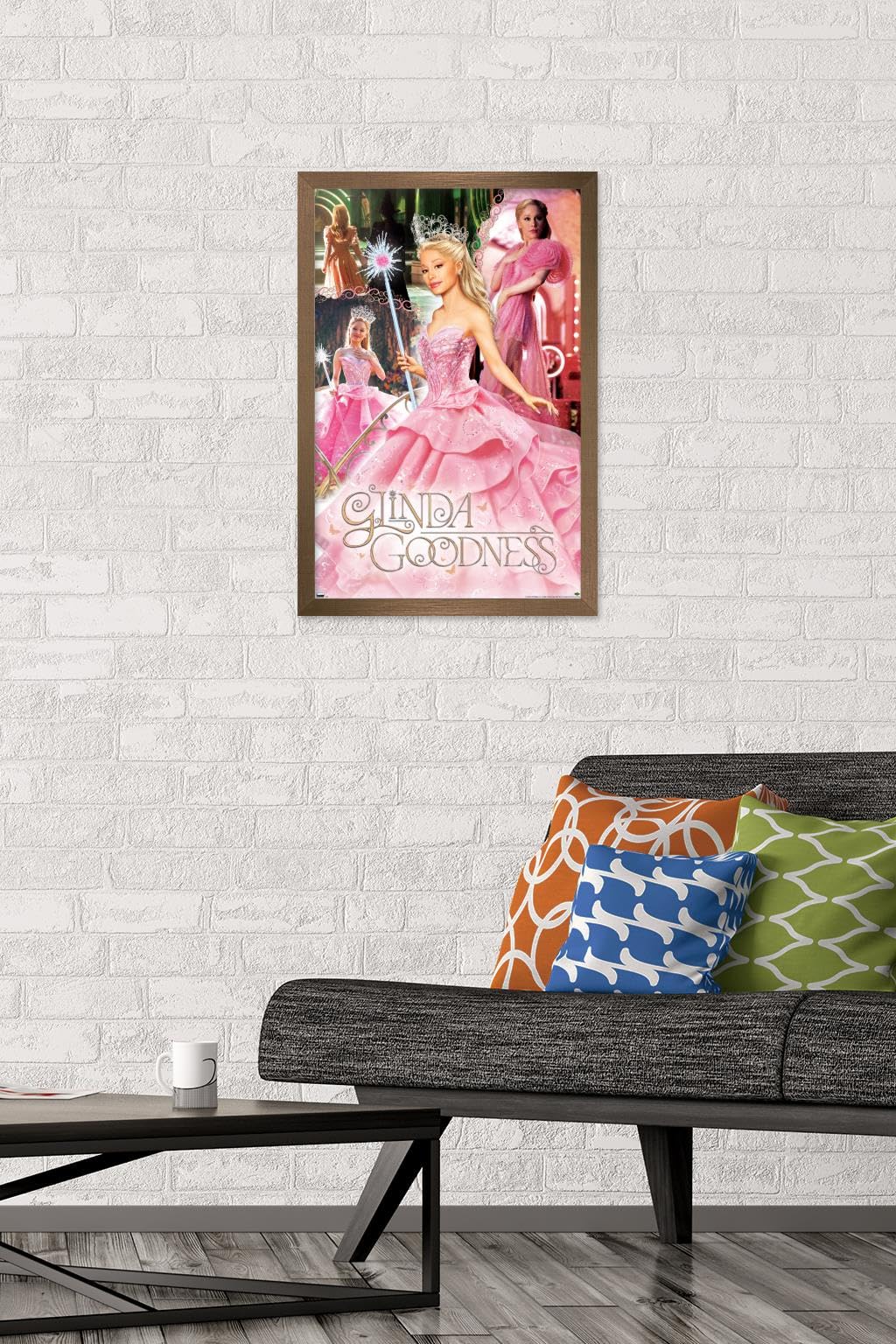 Foto 3 pulgar | Póster De Pared Trends International Wicked Glinda Upland - Venta Internacional.