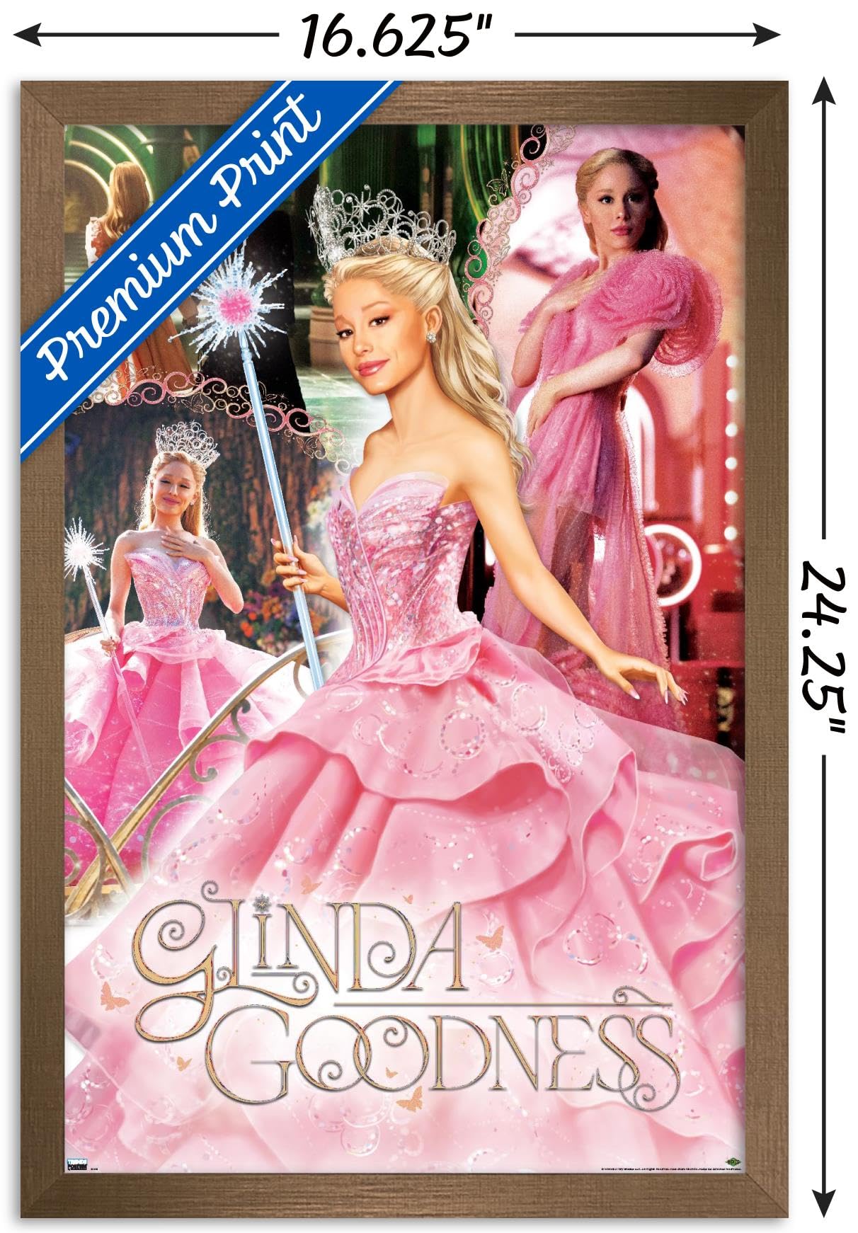 Foto 4 pulgar | Póster De Pared Trends International Wicked Glinda Upland - Venta Internacional.