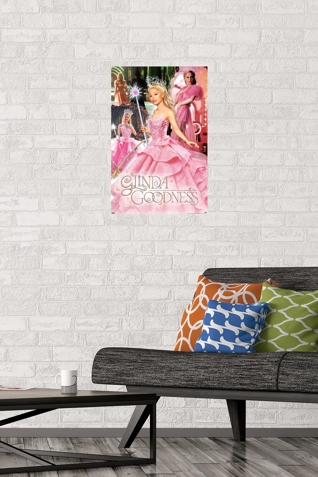 Foto 3 pulgar | Póster De Pared Trends International Wicked Glinda Upland - Venta Internacional.