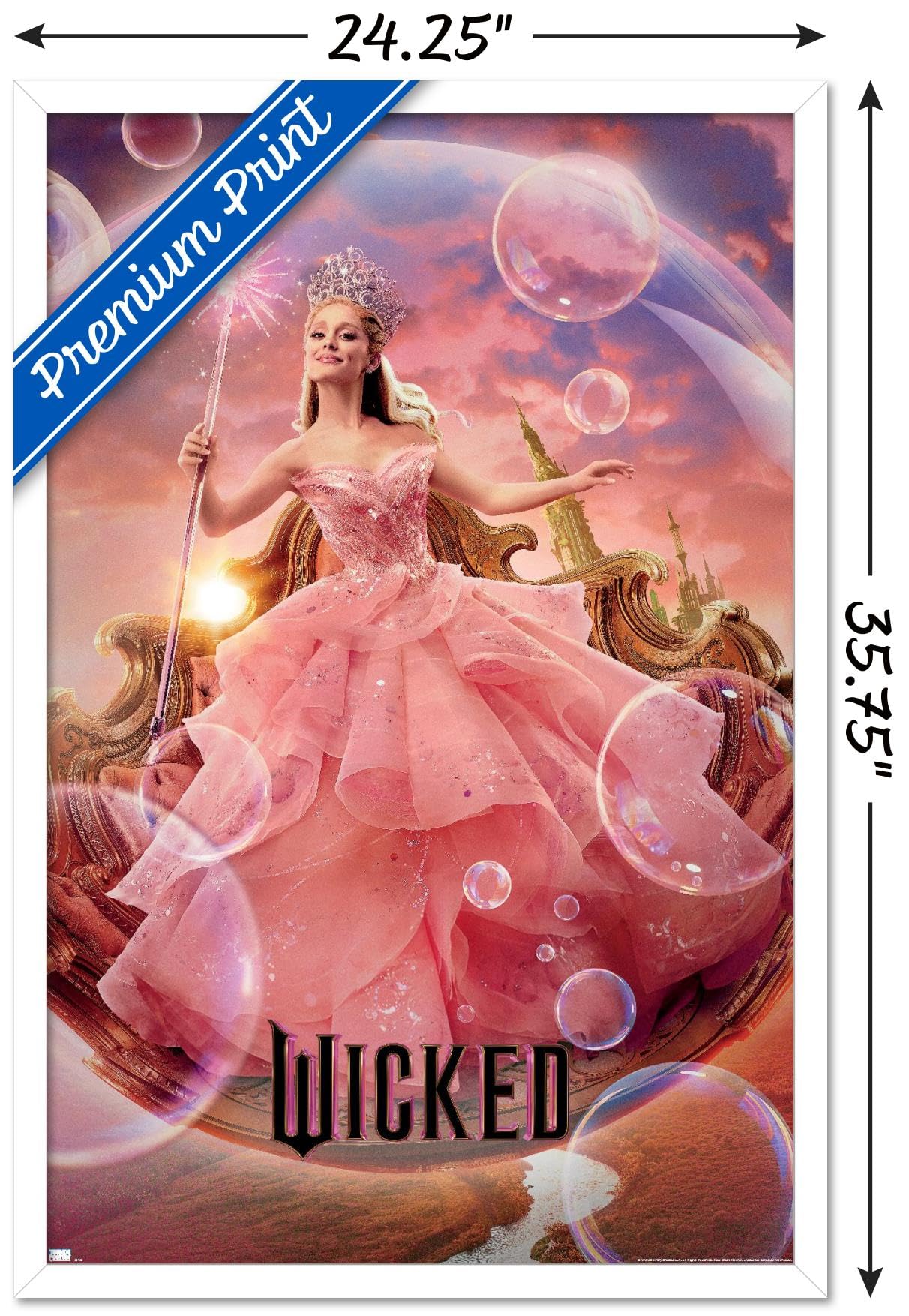 Foto 4 pulgar | Póster De Pared Trends International Wicked - Glinda One Sheet - Venta Internacional.