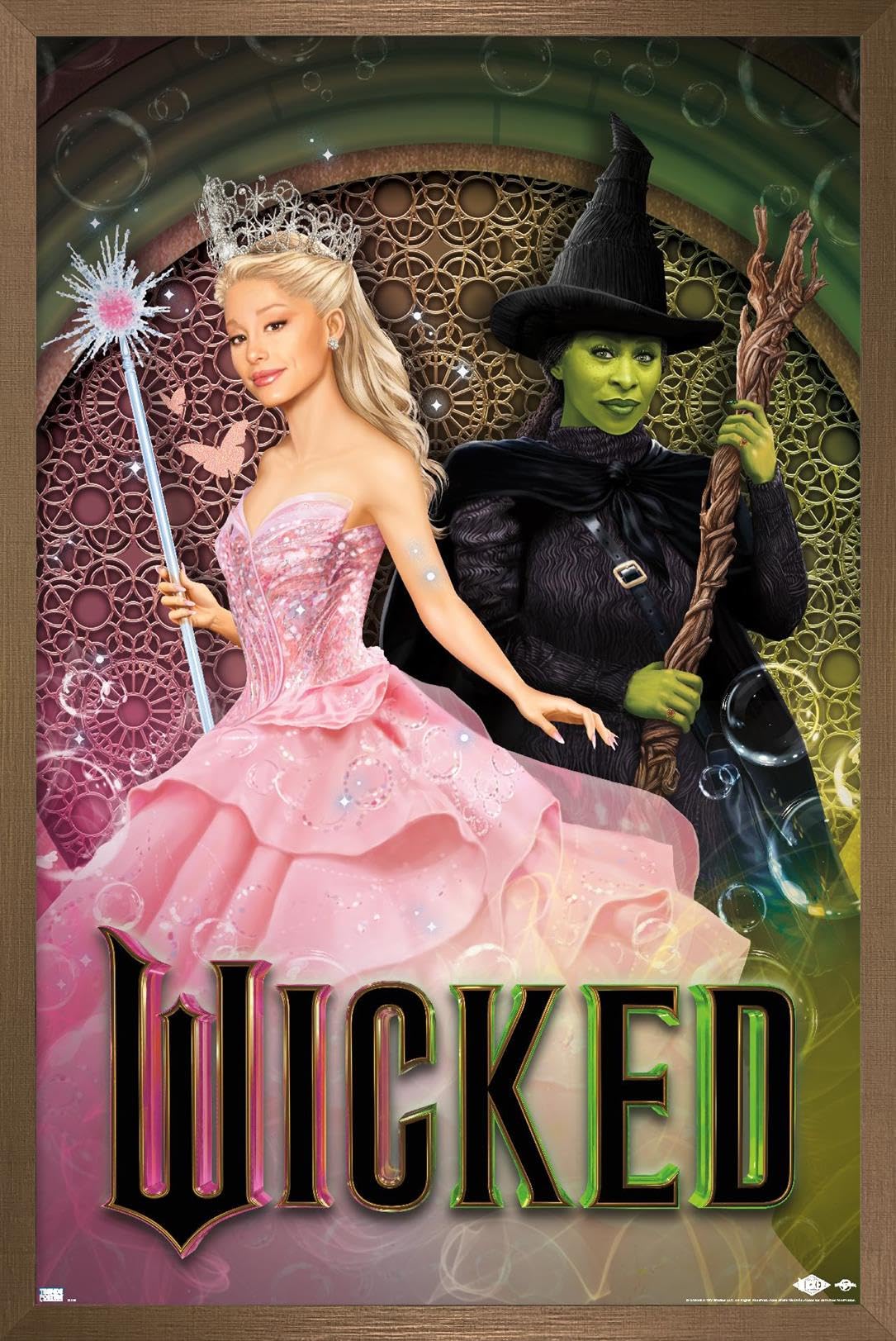 Foto 2 pulgar | Póster De Pared Trends International Wicked Elphaba Glinda - Venta Internacional.