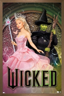 Foto 1 | Póster De Pared Trends International Wicked Elphaba Glinda - Venta Internacional.