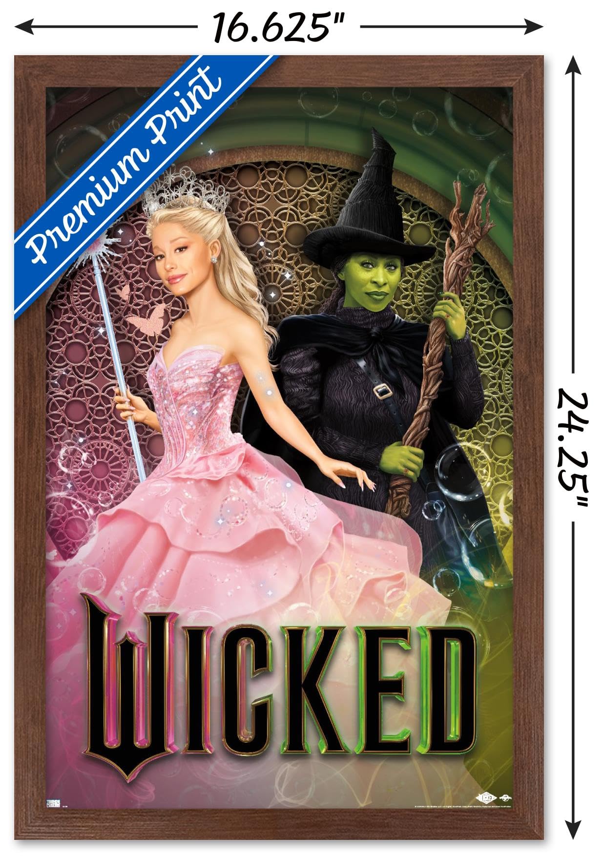 Foto 4 pulgar | Póster De Pared Trends International Wicked Elphaba Glinda - Venta Internacional.