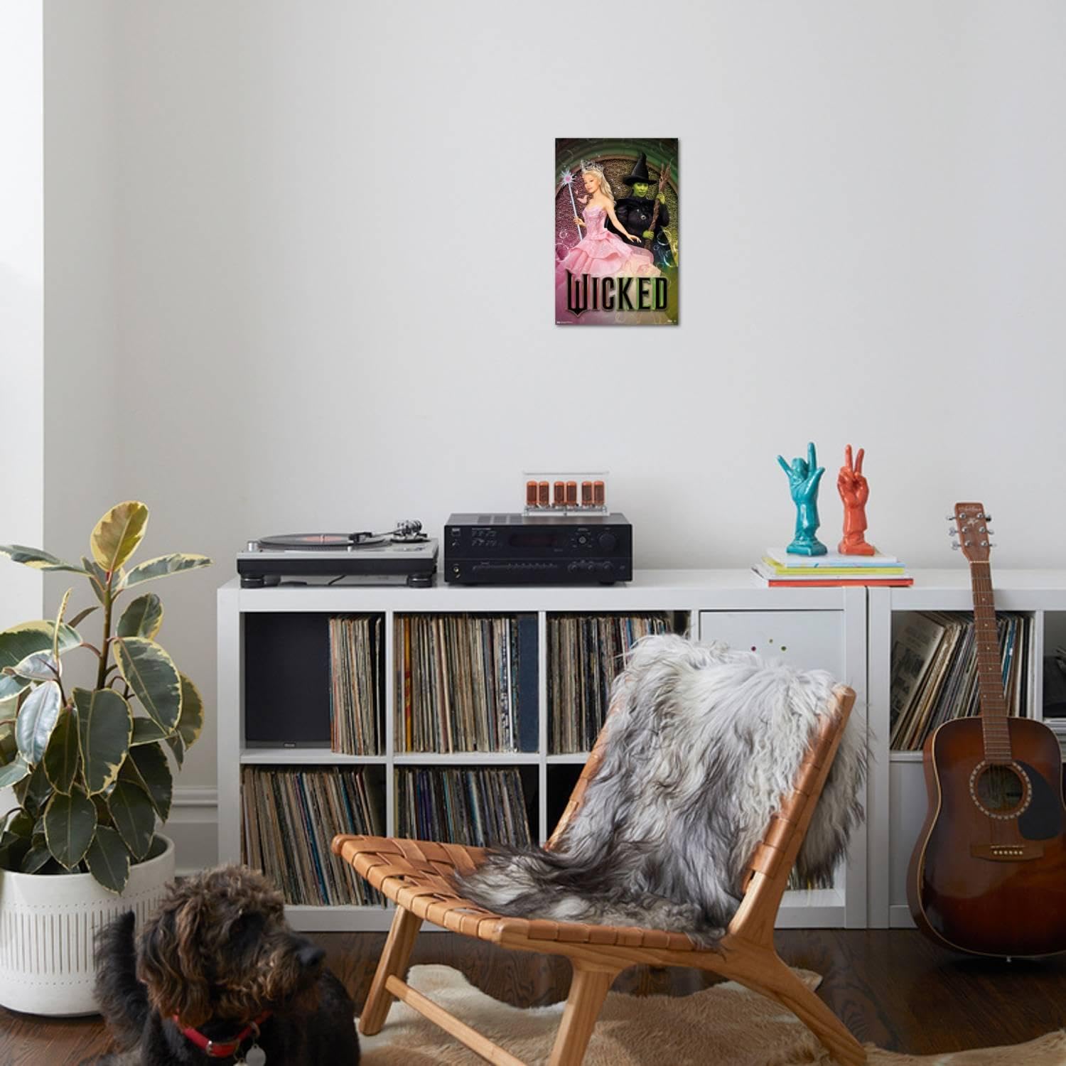 Foto 4 | Póster De Pared Trends International Wicked Elphaba Glinda - Venta Internacional.