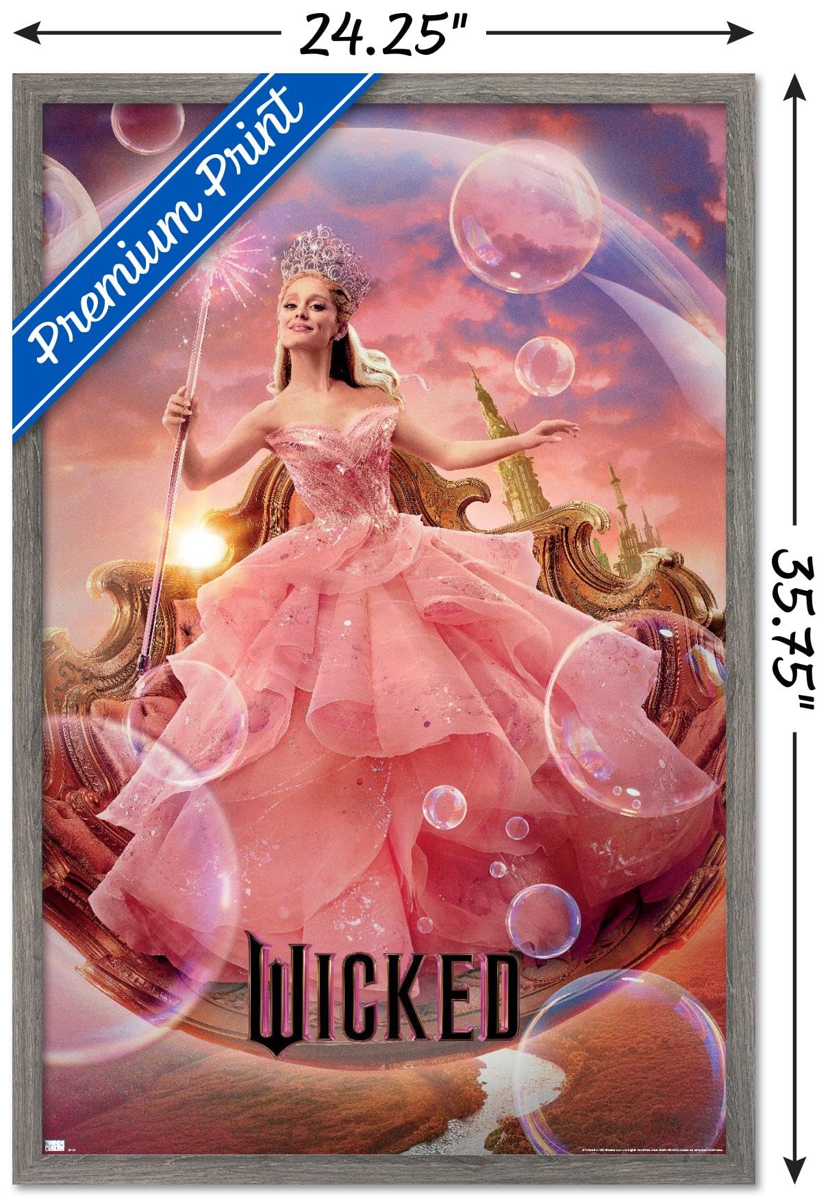 Foto 4 pulgar | Póster De Pared Trends International Wicked - Glinda One Sheet - Venta Internacional.