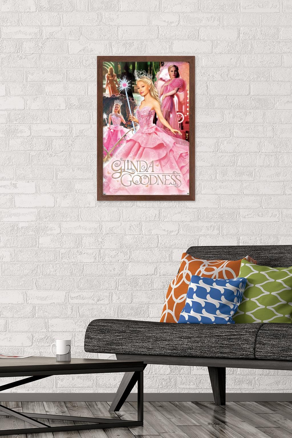 Foto 3 pulgar | Póster De Pared Trends International Wicked Glinda Upland - Venta Internacional.