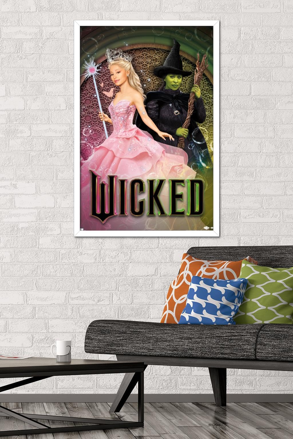 Foto 3 pulgar | Póster De Pared Trends International Wicked Elphaba Glinda - Venta Internacional.