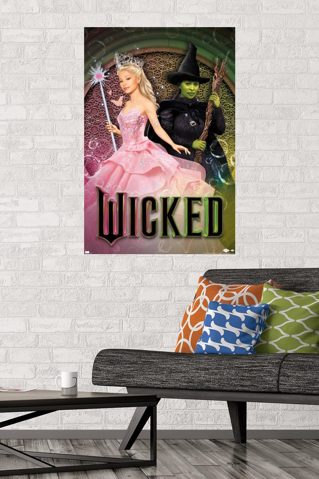 Foto 3 pulgar | Póster De Pared Trends International Wicked Elphaba Glinda - Venta Internacional.