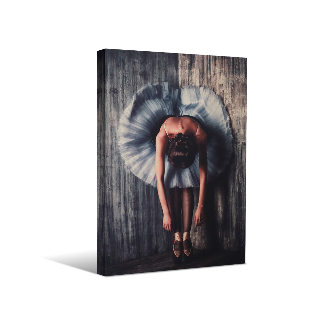Cuadro Decorativo Ilios Innova Fotografía Artística Ballet Impreso en Tela 80 x 120 cm Impresión Digital de Alta Cali