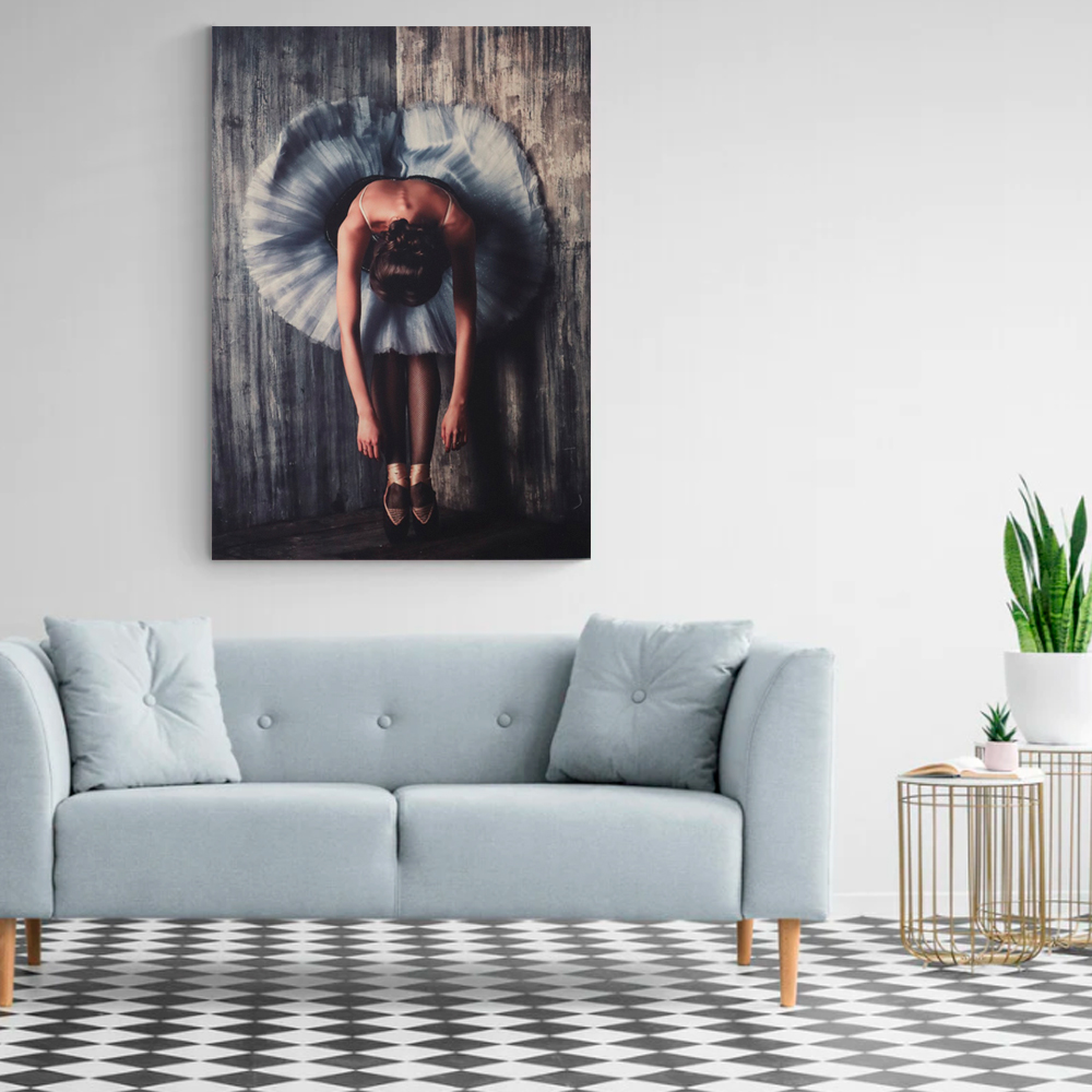 Foto 5 pulgar | Cuadro Decorativo Ilios Innova Fotografía Artística Ballet Impreso en Tela 80 x 120 cm Impresión Digital de Alta Cali