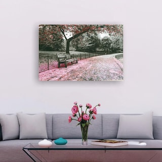 Foto 3 | Cuadro Decorativo Ilios Innova Fotografía Parque en Primavera Impreso en Tela 80x120cm Impresión Digital de Alta Calid