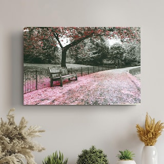 Foto 4 | Cuadro Decorativo Ilios Innova Fotografía Parque en Primavera Impreso en Tela 80x120cm Impresión Digital de Alta Calid