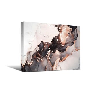 Foto 1 | Cuadro Decorativo Diseño Mármol Impreso En Tela 80 x 120 cm Ilios Innova