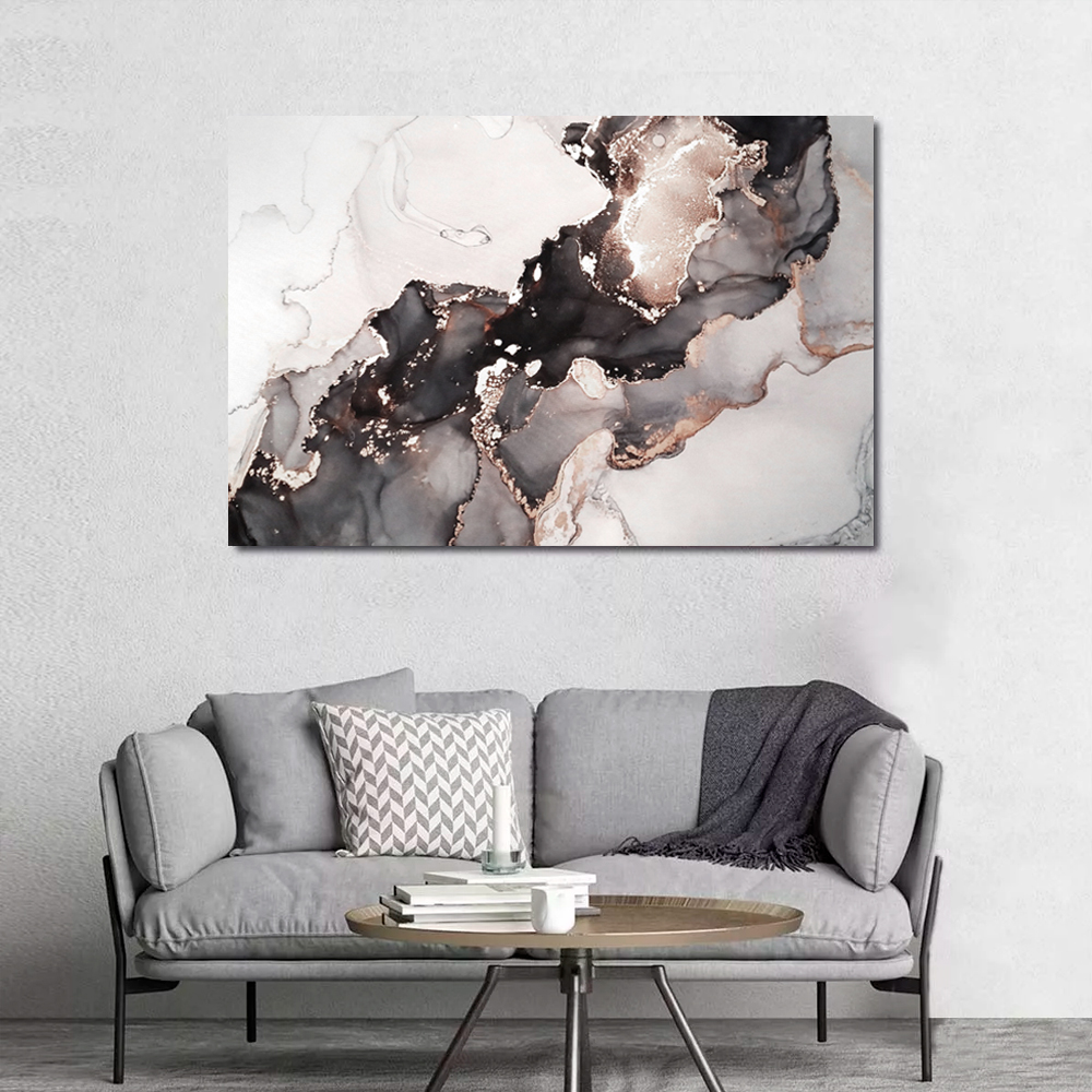 Foto 5 pulgar | Cuadro Decorativo Diseño Mármol Impreso En Tela 80 x 120 cm  Ilios Innova