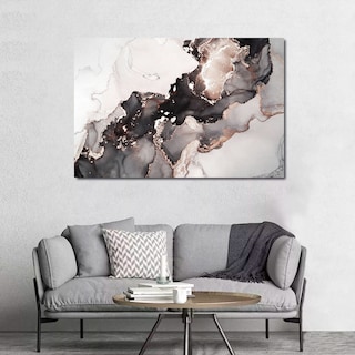 Foto 4 | Cuadro Decorativo Diseño Mármol Impreso En Tela 80 x 120 cm Ilios Innova