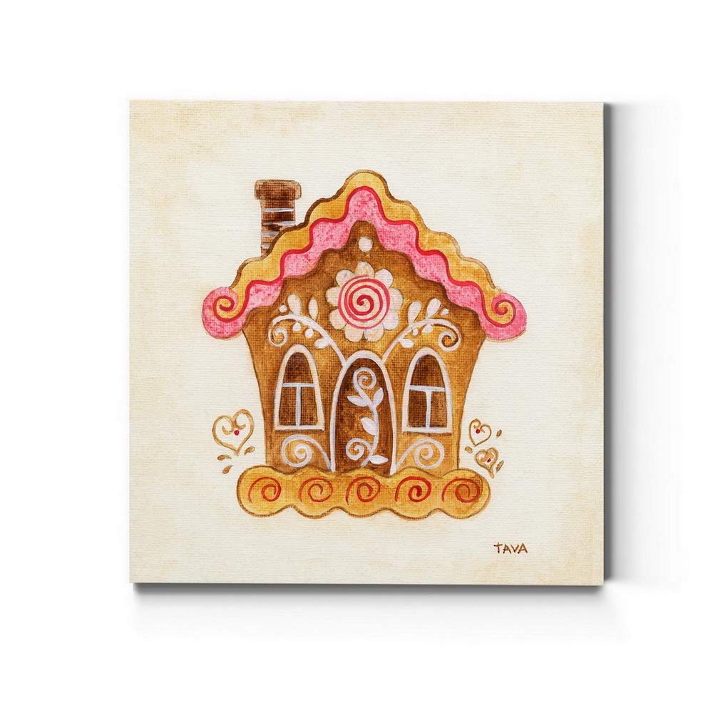 Galería De Representaciones Murales Pink Gingerbread House (2) Giclé - Venta Internacional.