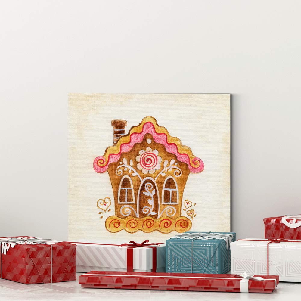 Foto 4 | Galería De Representaciones Murales Pink Gingerbread House (2) Giclé - Venta Internacional.