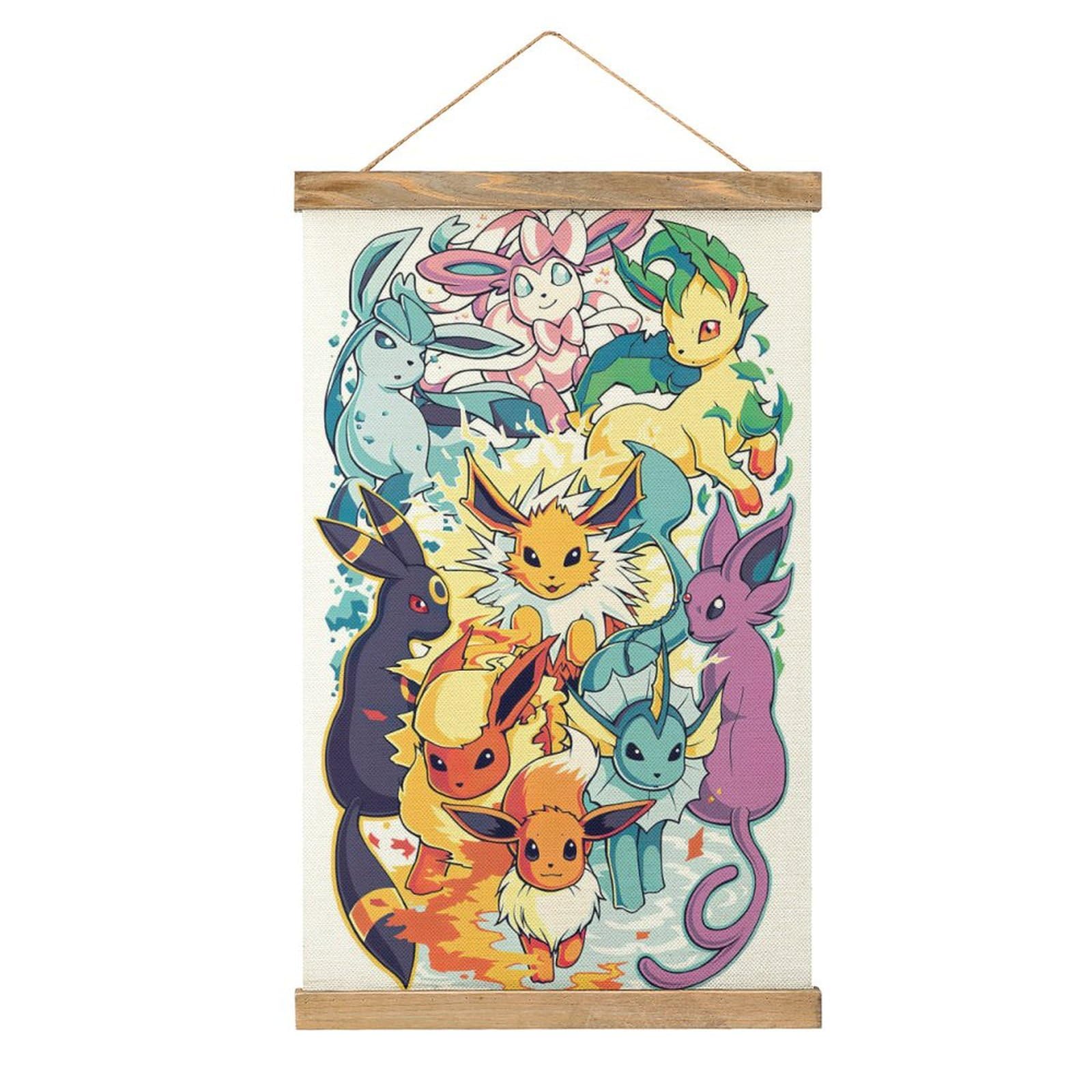 Foto 1 | Marco De Madera Para Colgar En La Pared, Póster De Anime, 33 X 50 Cm - Venta Internacional.
