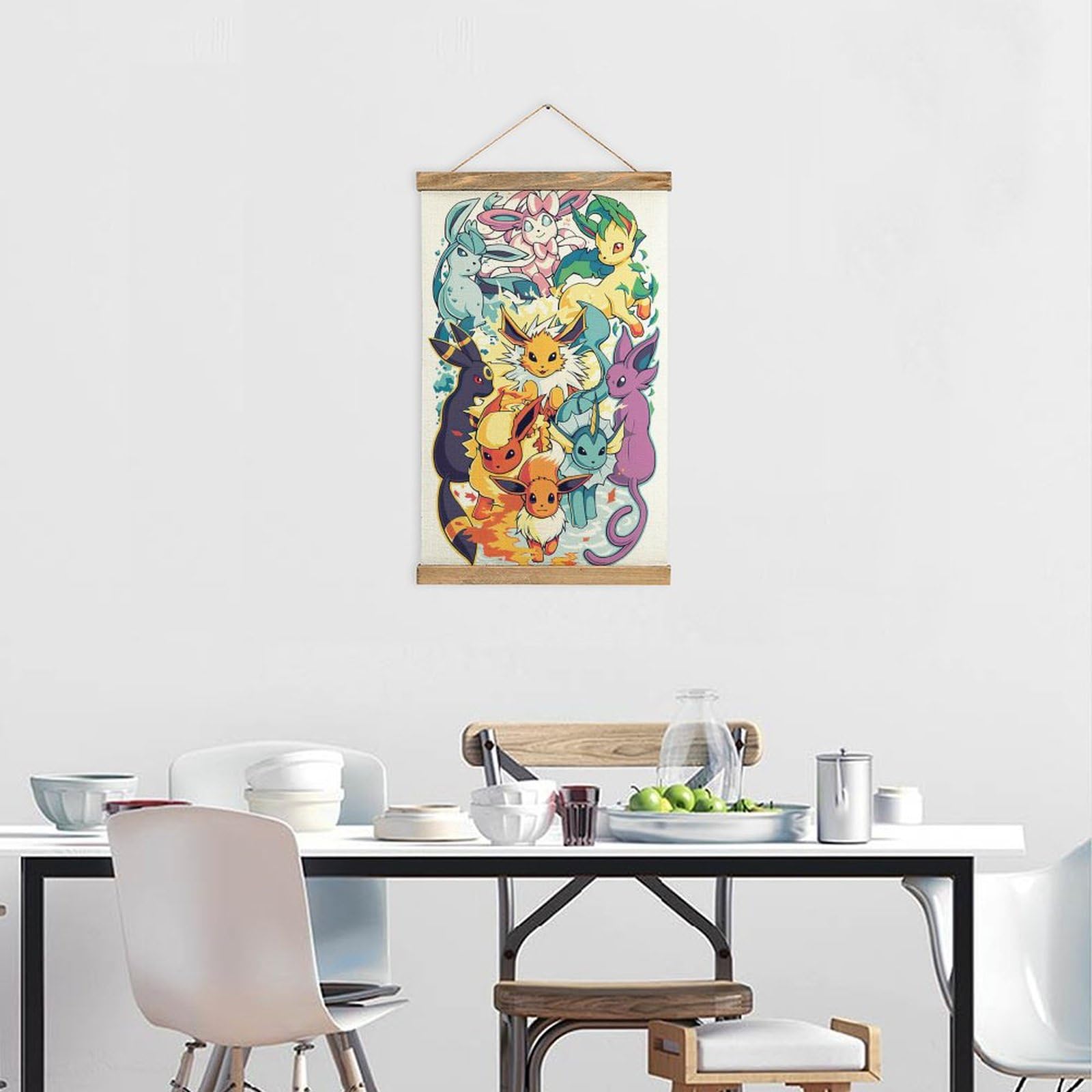 Foto 7 pulgar | Marco De Madera Para Colgar En La Pared, Póster De Anime, 33 X 50 Cm - Venta Internacional.