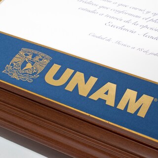 Foto 5 | Marco Oficial Unam , Para Título Universitario 40x50 Cm